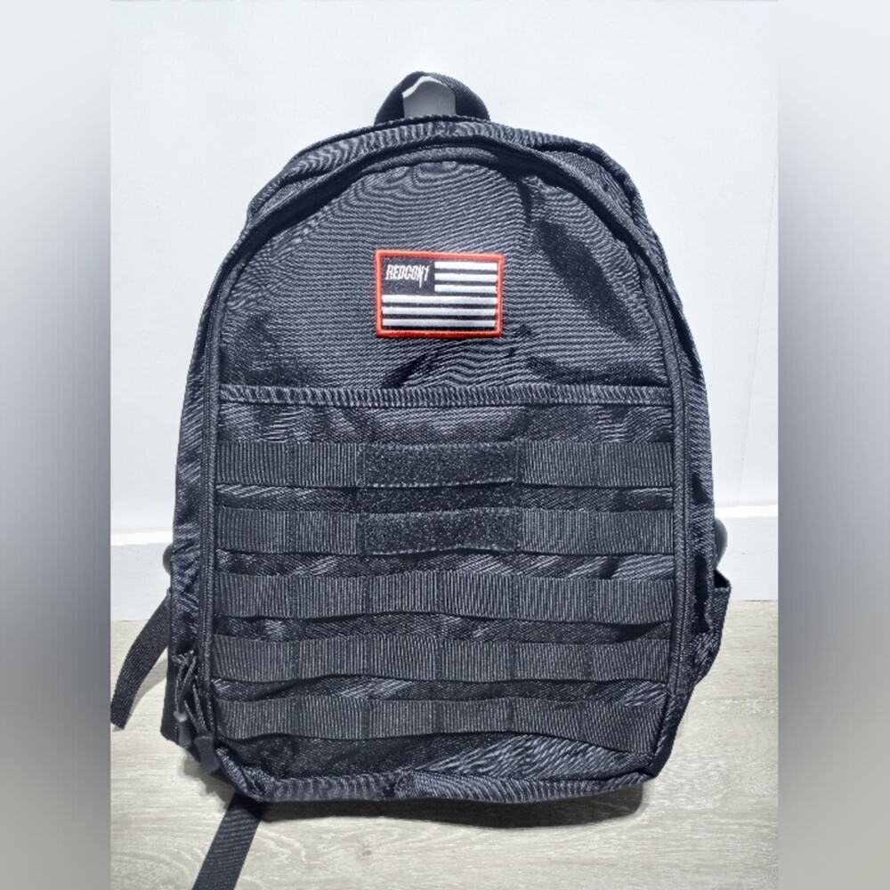 REDCON1 Tactical Military Style Black Backpack